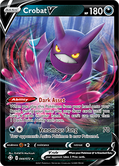Crobat V 044/072 Pokémon card from Shining Fates for sale at best price