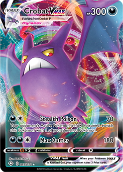 Crobat VMAX 045/072 Pokémon card from Shining Fates for sale at best price