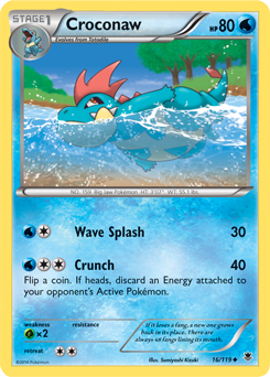 Croconaw 16/119 Pokémon card from Phantom Forces for sale at best price