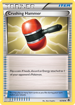 Crushing Hammer 92/98 Pokémon card from Emerging Powers for sale at best price
