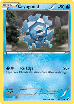 Cryogonal 46/149 Pokémon card from Boundaries Crossed for sale at best price