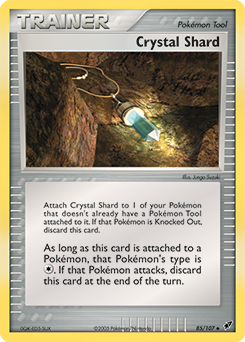 Carte Pokémon Écharde de cristal 85/107 de la série Ex Deoxys en vente au meilleur prix