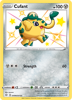 Cufant SV090/SV122 Pokémon card from Shining Fates for sale at best price