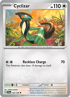 Cyclizar 163/198 Pokémon card from Scarlet & Violet for sale at best price