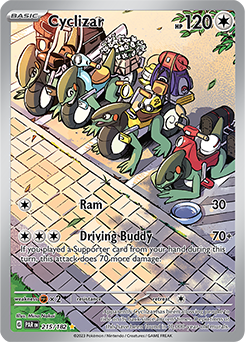 Cyclizar 215/182 Pokémon card from Paradox Rift for sale at best price