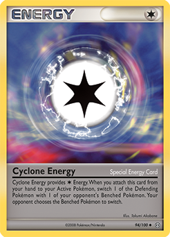 Cyclone Energy 94/100 Pokémon card from Stormfront for sale at best price
