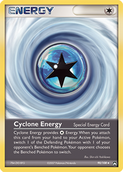 Cyclone Energy 90/108 Pokémon card from Ex Power Keepers for sale at best price