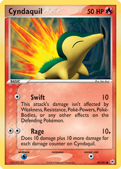 Cyndaquil 59/101 Pokémon card from Ex Hidden Legends for sale at best price