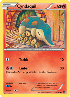 Cyndaquil 18/162 Pokémon card from Breakthrough for sale at best price