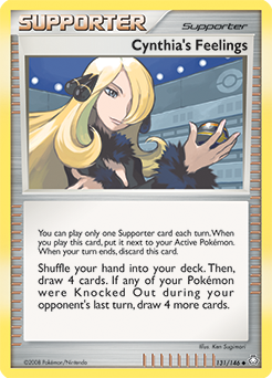 Cynthia's Feelings 131/146 Pokémon card from Legends Awakened for sale at best price