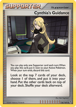Cynthia's Guidance 136/147 Pokémon card from Supreme Victors for sale at best price