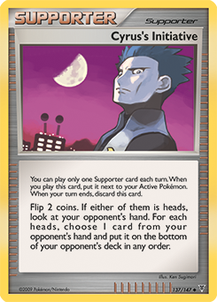 Cyrus's Initiative 137/147 Pokémon card from Supreme Victors for sale at best price