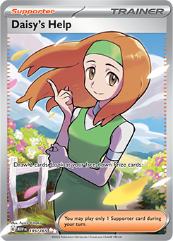 Daisy's Help 195/165 Pokémon card from 151 for sale at best price