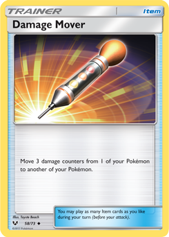 Damage Mover 58/73 Pokémon card from Shining Legends for sale at best price