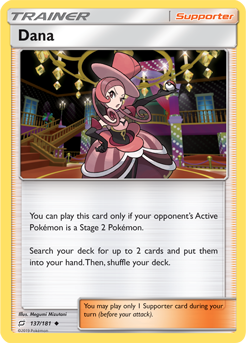 Dana 137/181 Pokémon card from Team Up for sale at best price