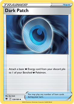 Dark Patch 139/189 Pokémon card from Astral Radiance for sale at best price