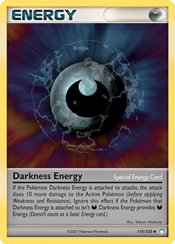 Darkness Energy 119/123 Pokémon card from Mysterious Treasures for sale at best price