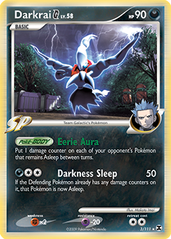 Darkrai 3/111 Pokémon card from Rising Rivals for sale at best price