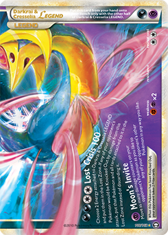 Darkrai & Cresselia LEGEND 100/102 Pokémon card from Triumphant for sale at best price
