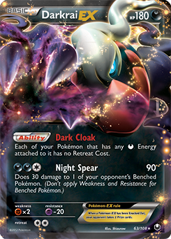 Darkrai EX 63/108 Pokémon card from Dark Explorers for sale at best price