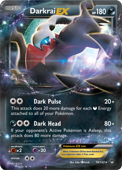Darkrai EX 74/122 Pokémon card from Breakpoint for sale at best price