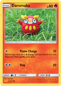 Darumaka 23/214 Pokémon card from Unbroken Bonds for sale at best price