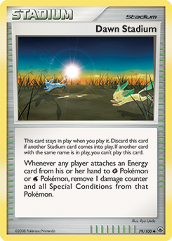 Dawn Stadium 79/100 Pokémon card from Majestic Dawn for sale at best price