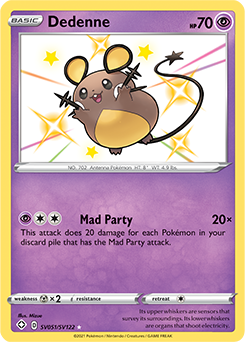 Dedenne SV051/SV122 Pokémon card from Shining Fates for sale at best price