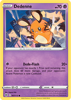 Dedenne 067/172 Pokémon card from Brilliant Stars for sale at best price