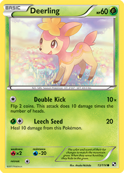 Deerling 13/114 Pokémon card from Black & White for sale at best price