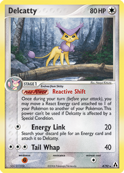 Carte Pokémon Delcatty 4/92 de la série Ex Créateurs de Légendes en vente au meilleur prix