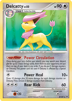 Delcatty 4/127 Pokémon card from Platinuim for sale at best price