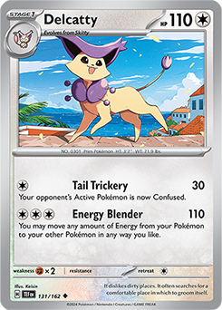 Delcatty 131/162 Pokémon card from Temporal Forces for sale at best price
