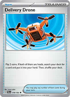 Delivery Drone 178/193 Pokémon card from Paldea Evolved for sale at best price