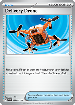 Uncommon Pokémon card Delivery Drone 178/193 from Paldea Evolved expansion