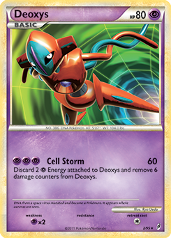 Deoxys 2/95 Pokémon card from Call of Legends for sale at best price