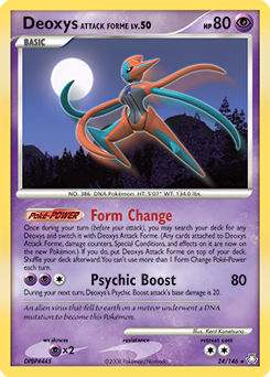 Deoxys 24/146 Pokémon card from Legends Awakened for sale at best price