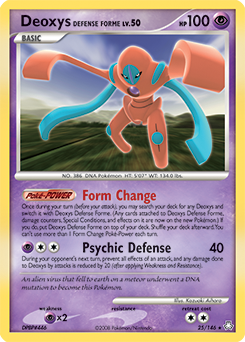Deoxys 25/146 Pokémon card from Legends Awakened for sale at best price