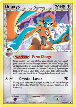 Deoxys 5/110 Pokémon card from Ex Holon Phantoms for sale at best price