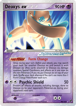 Carte Pokémon Pokémon ex Deoxys 99/107 de la série Ex Deoxys