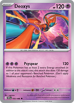 Deoxys 32/86 Pokémon card from Chaos Rising for sale at best price