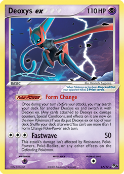 Deoxys 17/17 Pokémon card from POP 4 for sale at best price