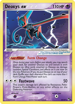 Carte Pokémon Deoxys 17/17 de la série POP 4 en vente au meilleur prix