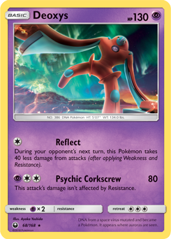 Deoxys 68/168 Pokémon card from Celestial Storm for sale at best price