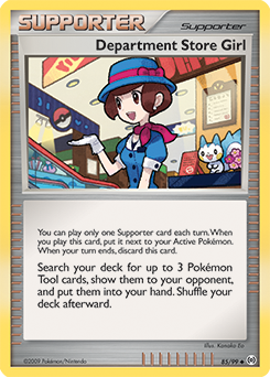 Carte Pokémon Department Store Girl 85/99 de la série Arceus en vente au meilleur prix