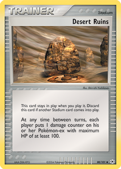Desert Ruins 88/101 Pokémon card from Ex Hidden Legends for sale at best price