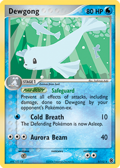 Dewgong 3/112 Pokémon card from Ex Fire Red Leaf Green for sale at best price