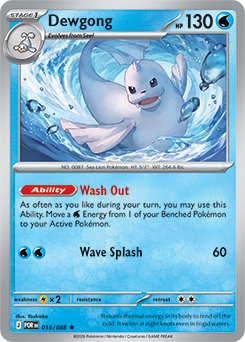 Dewgong 19/88 Pokémon card from Perfect Order for sale at best price