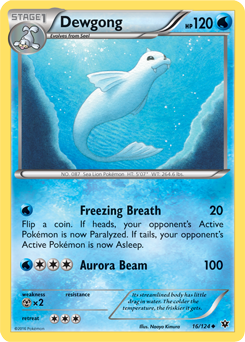 Dewgong 16/124 Pokémon card from Fates Collide for sale at best price