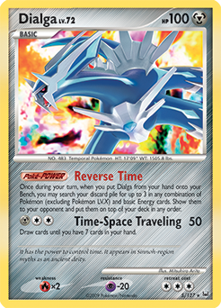 Dialga 5/127 Pokémon card from Platinuim for sale at best price